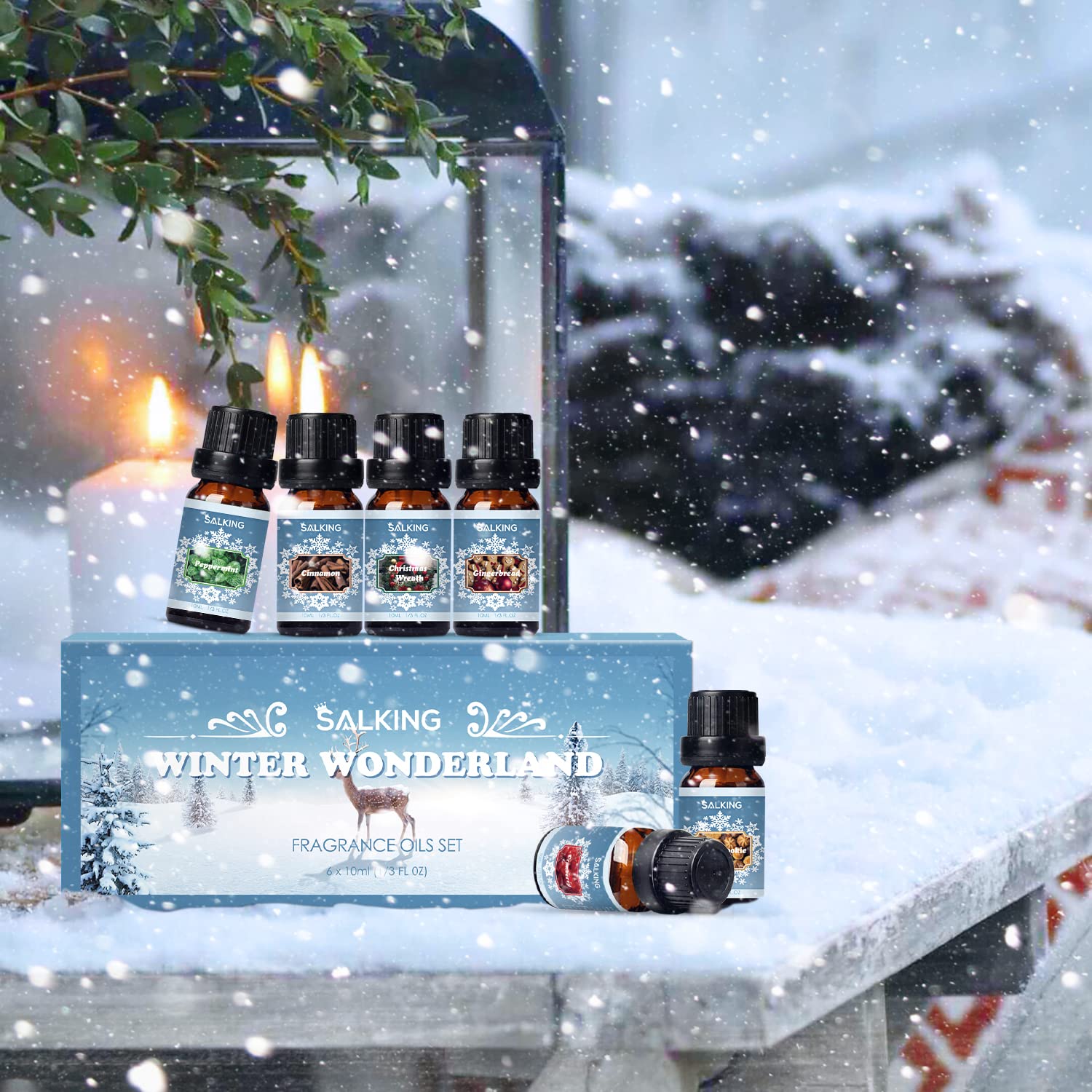 SALKING Gingerbread bottle creates cozy bakery mood