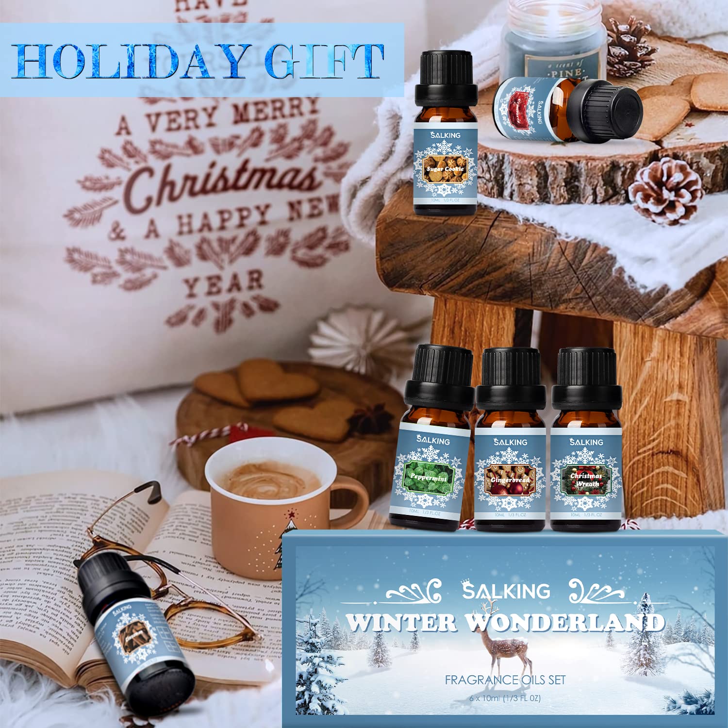 SALKING Peppermint bottle provides refreshing, focused scent