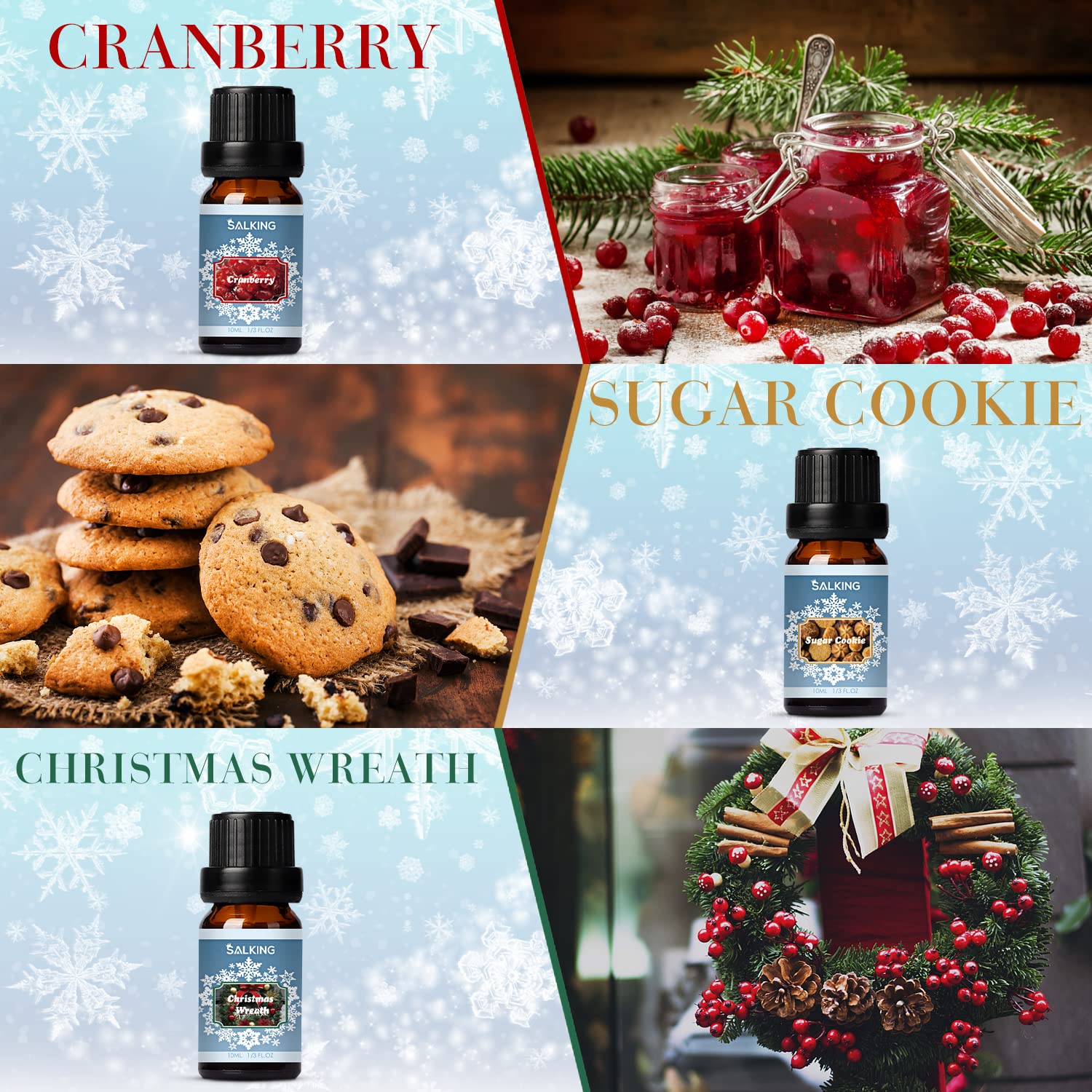 SALKING Sugar Cookie bottle adds bakery aroma for cozy moments