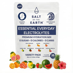 Salt of the Earth electrolyte variety pack with 35 sticks for on-the-go hydration
