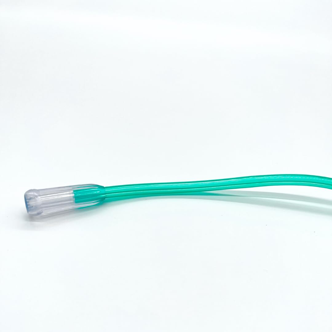Soft prongs and lightweight tubing for comfortable wear.