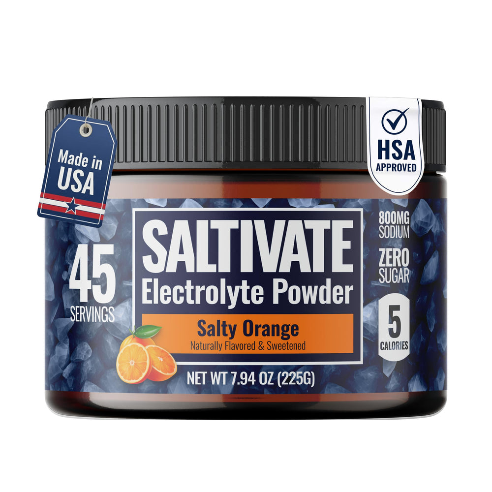 Saltivate high-sodium electrolytes bottle ready for intense workouts