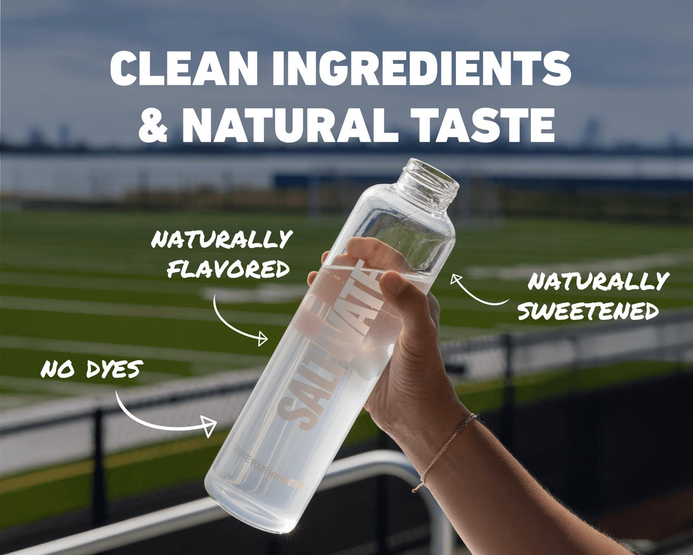 Saltivate measuring-free serving stick for convenient hydration