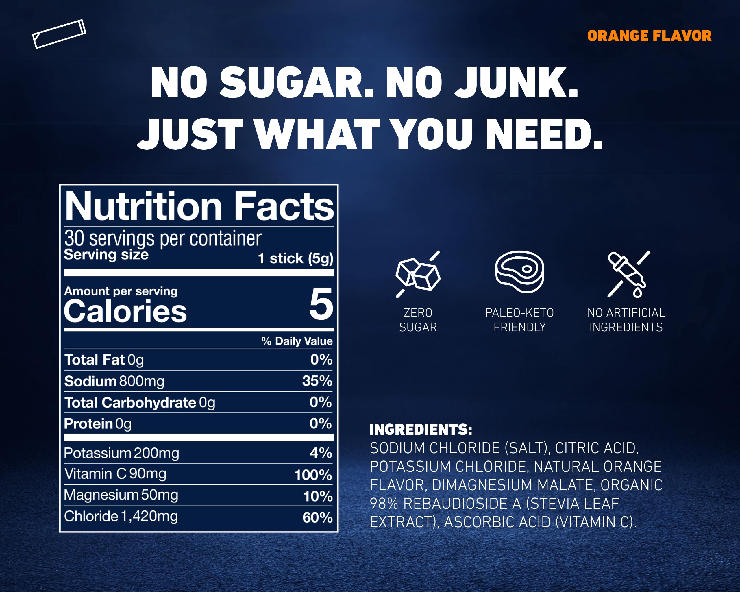 Saltivate electrolyte packet in hand ready for on-the-go hydration during activity.