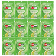 SaltStick Electrolyte FastChews lemon-lime tablets for hydration during activity.