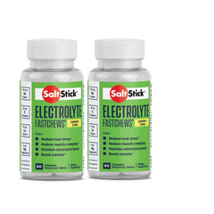 SaltStick Fastchews Lemon Lime bottle for electrolyte replacement during workouts