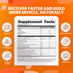 SaltWrap Protein Clinic collagen peptides bottle highlighting joint and connective tissue support