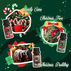 Salubrito Christmas pudding oil bottle adds warm, comforting diffuser aroma