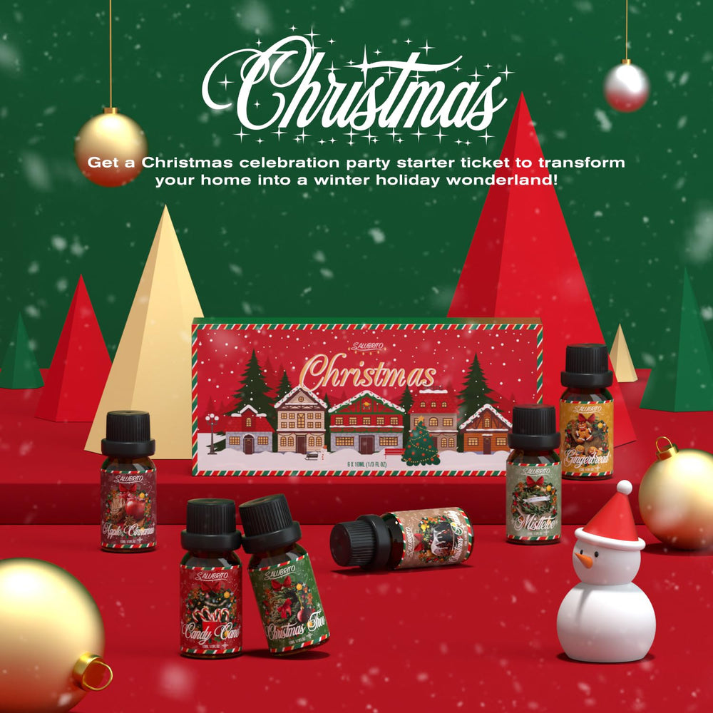 Salubrito gingerbread oil bottle enhances baking-themed candles or soaps