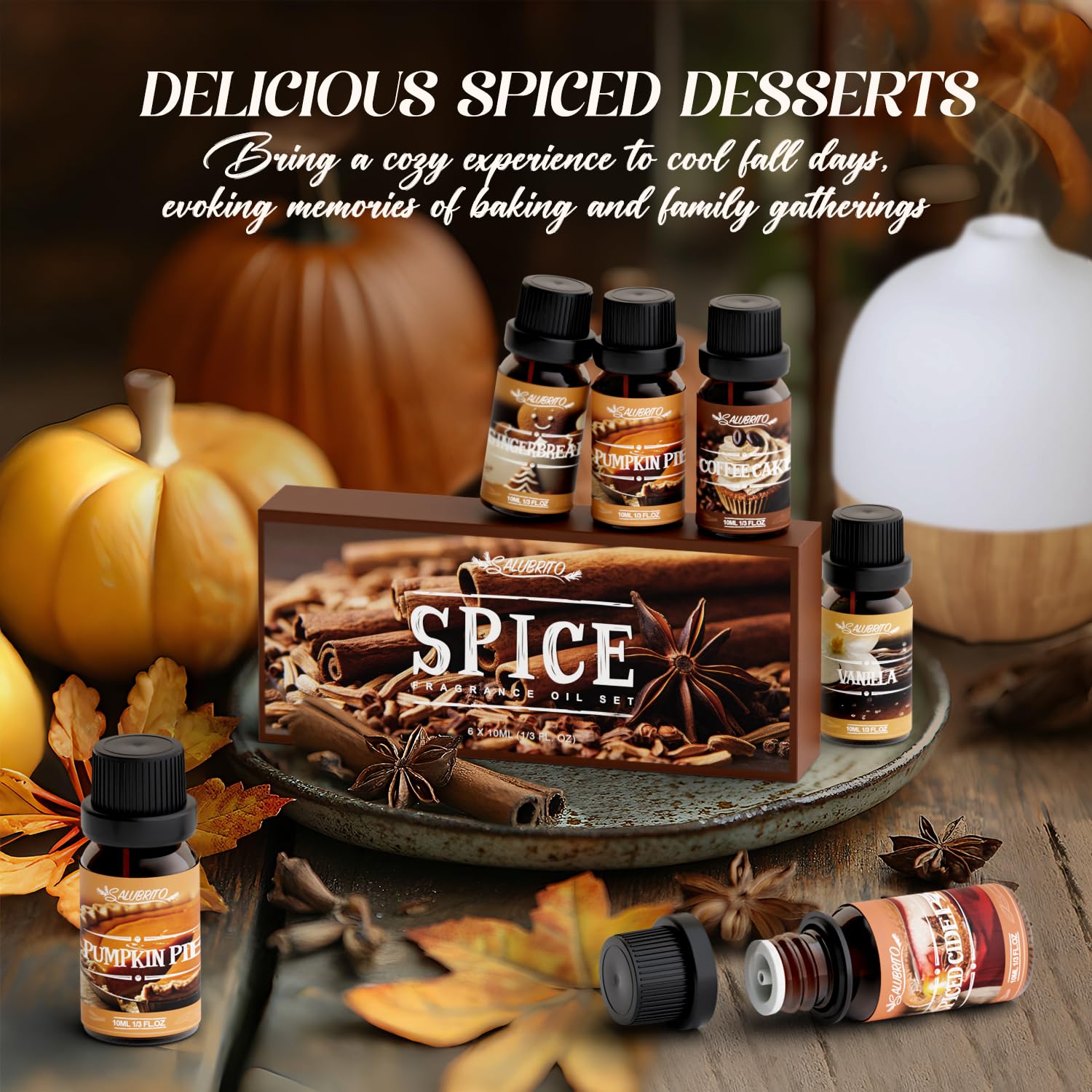 Salubrito Coffee cake fragrance oil, buttery notes suited for soy candles