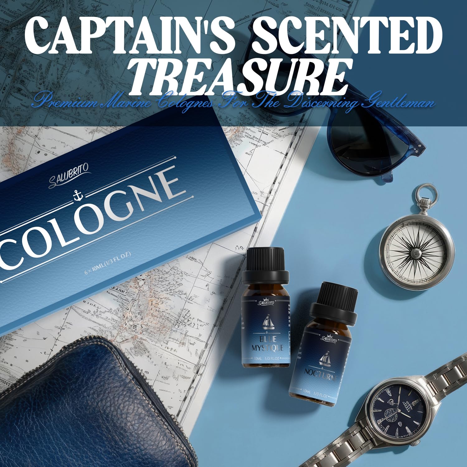 Salubrito Gift Set packaging image showing six oils for gifting.