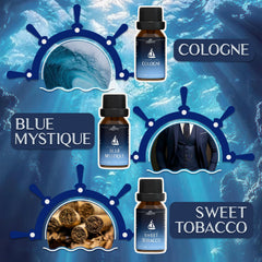 Salubrito Cologne Midnight Musk 10ml bottle adds evening warmth.