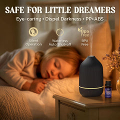 Salubrito diffuser with simple one-button control for quick adjustments