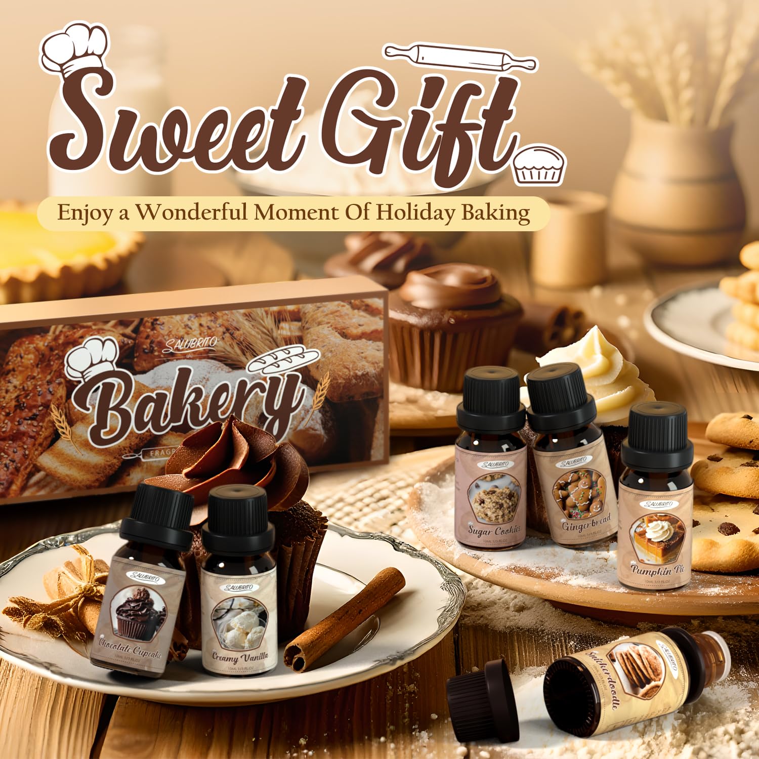 Salubrito difusor: aroma de bakery para cualquier habitación