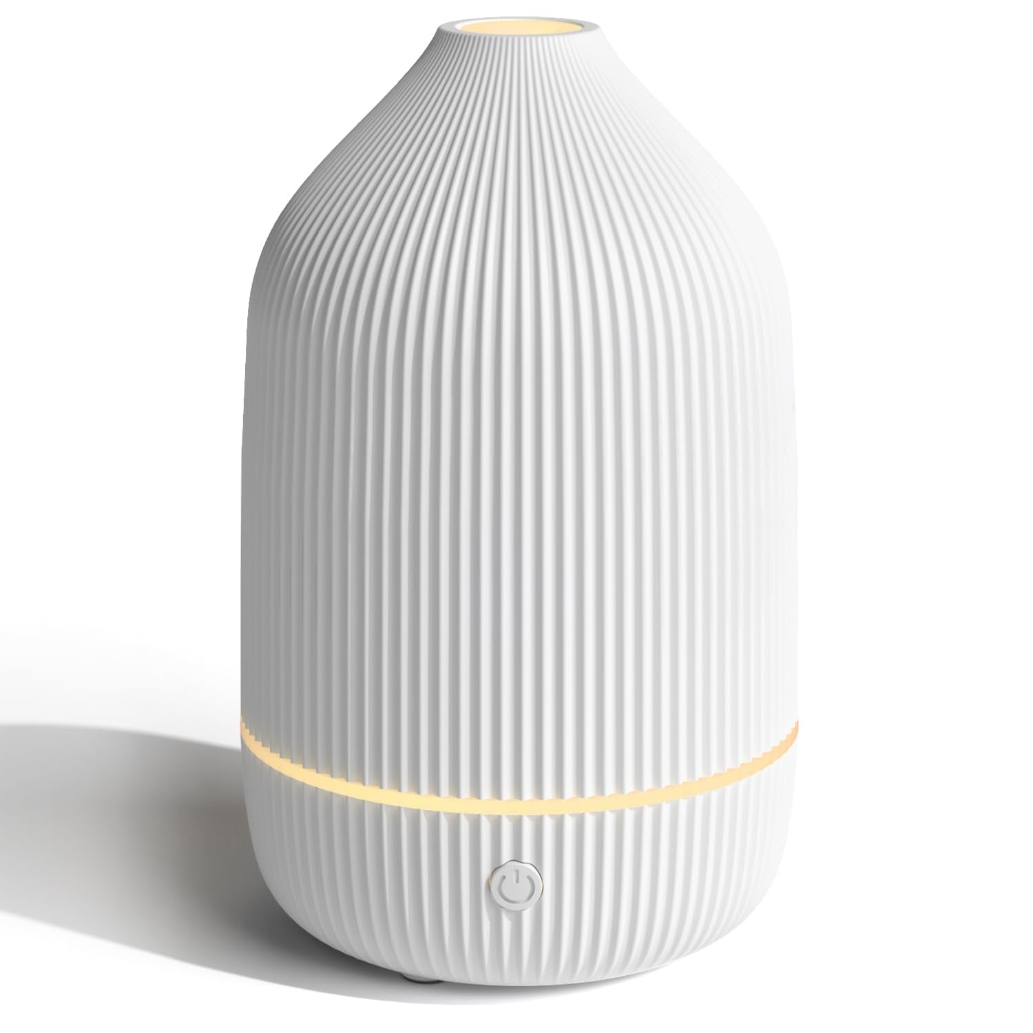 Salubrito essential oil diffuser top view showing compact 100ml capacity for small spaces