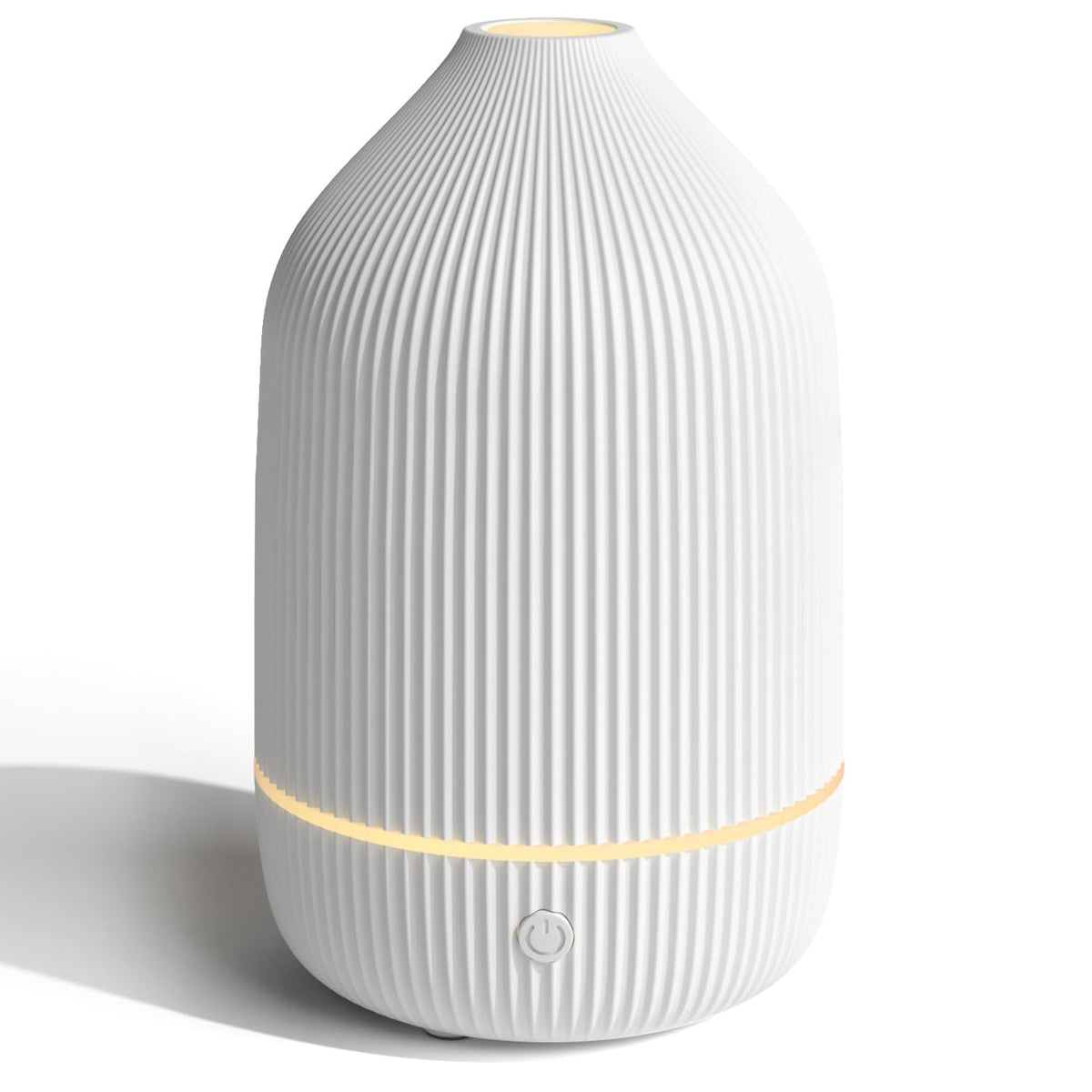 Salubrito essential oil diffuser top view showing compact 100ml capacity for small spaces