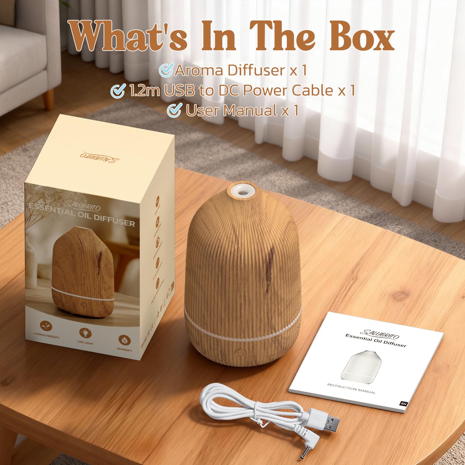 Salubrito gift-ready packaging signals a thoughtful aromatherapy present.