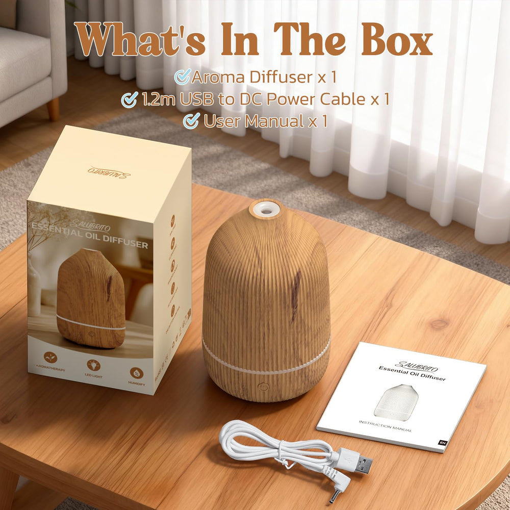 Salubrito gift-ready packaging signals a thoughtful aromatherapy present.
