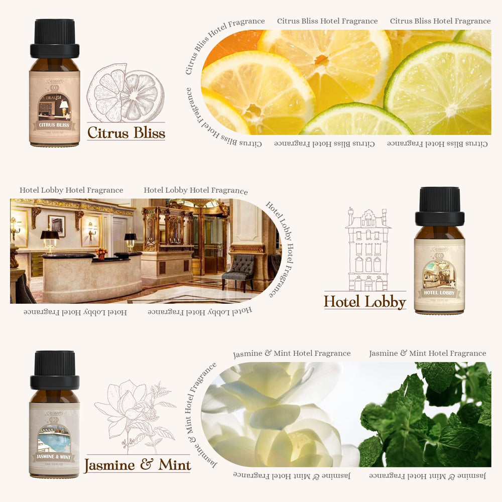 Salubrito bottle close-up reveals premium aroma for refined spaces.