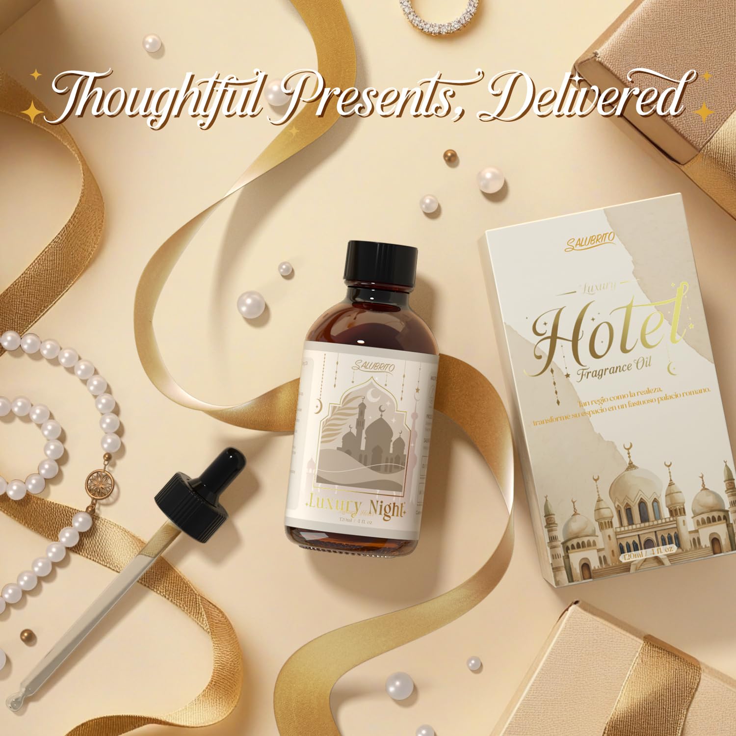 Salubrito Luxury Night Oil fragrance added to soap for refined scent