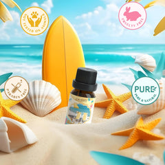 Salubrito Sea Salt fragrance oil bottle ideal for diffusers and fresh coastal vibes.