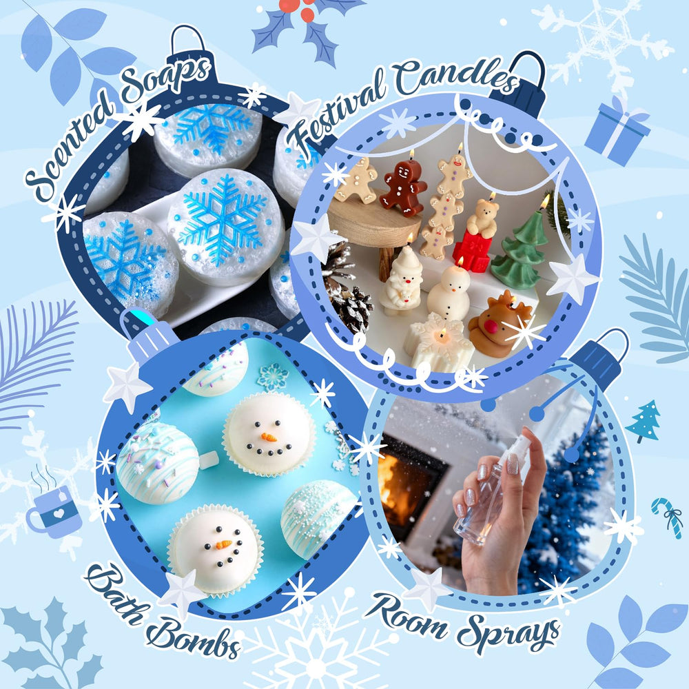 Salubrito sugar cookies scent evokes festive baking and family gatherings in candles.