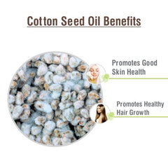 DIY skincare setup using Salvia Cotton Seed Oil.