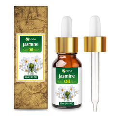 Salvia Jasmine Oil bottle with dropper for precise skincare blending.
