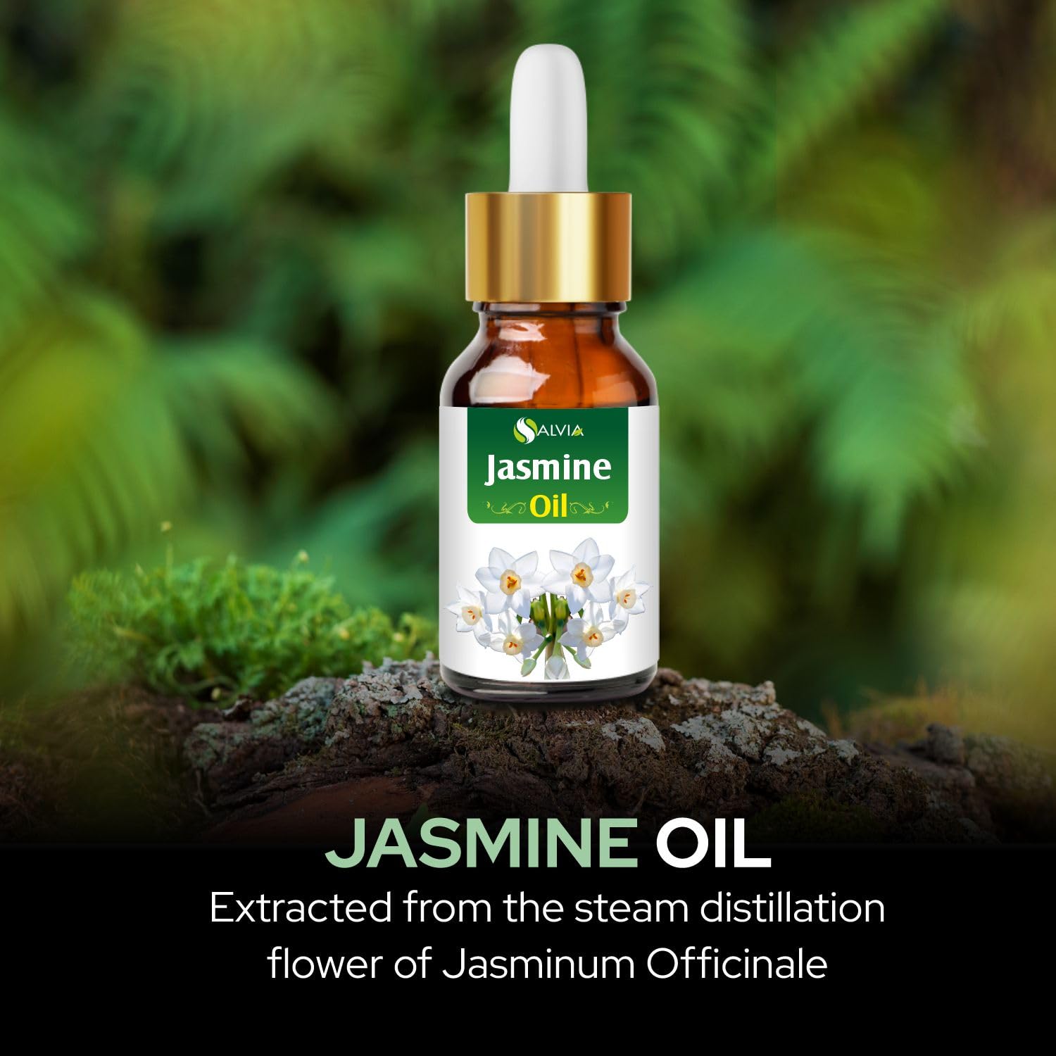 Salvia Jasmine Oil DIY cosmetics, easy to mix with carriers.