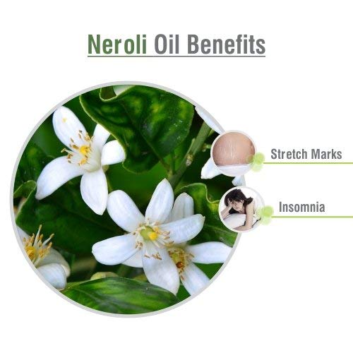 Salvia Neroli Oil bottle on shelf for natural care.