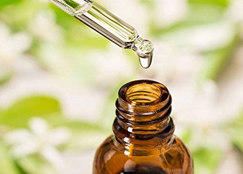 Close-up of Salvia Neroli Oil dropper showing undiluted purity.