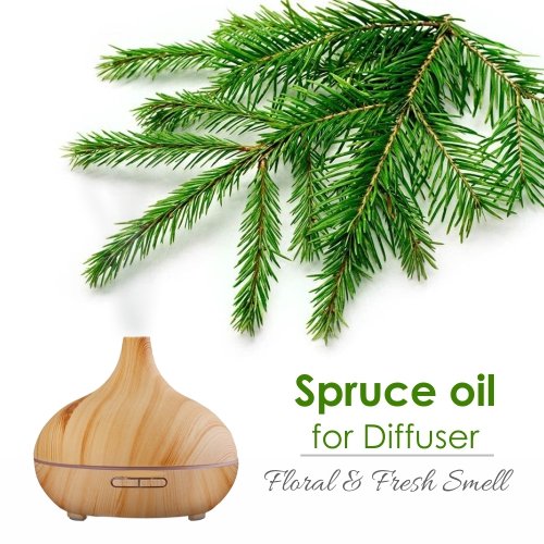 Salvia Spruce Oil external-use label emphasizes safe usage.