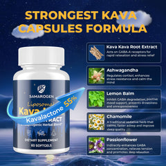 Samarogen liposome technology on package suggests faster absorption