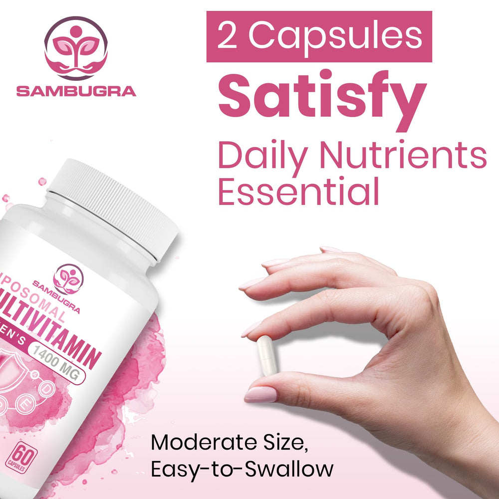 Overview of Sambugra liposomal multivitamin health benefits for women