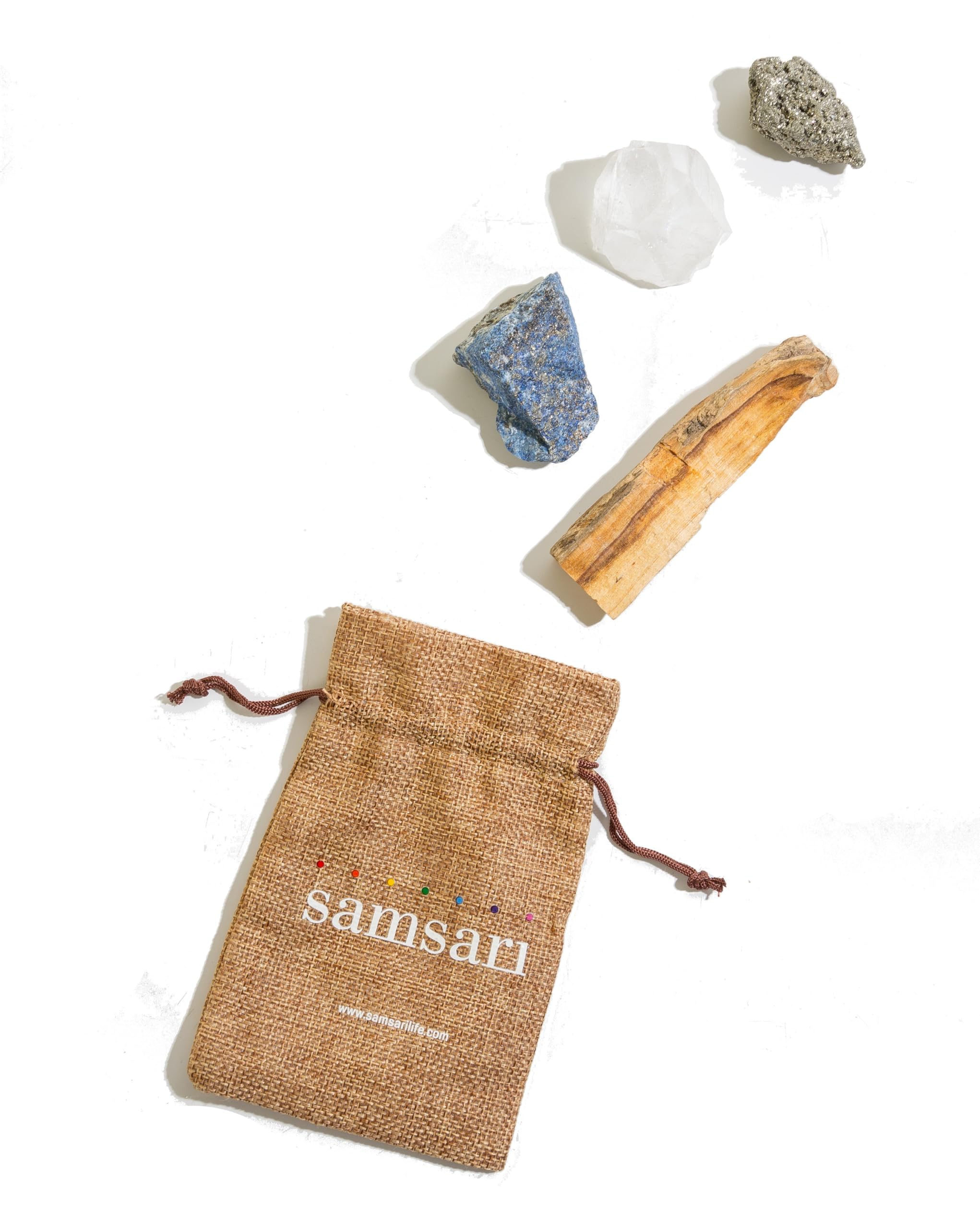 SAMSARI Crafted-Fabric Bag for secure storage and transport