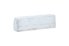 SAMSARI selenite stones held in hand for quick meditation and daily clarity.