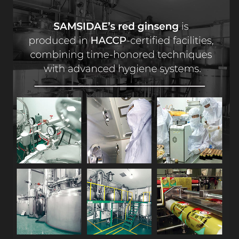 SAMSIDAE real ginger visible in the blend emphasizing natural ingredients