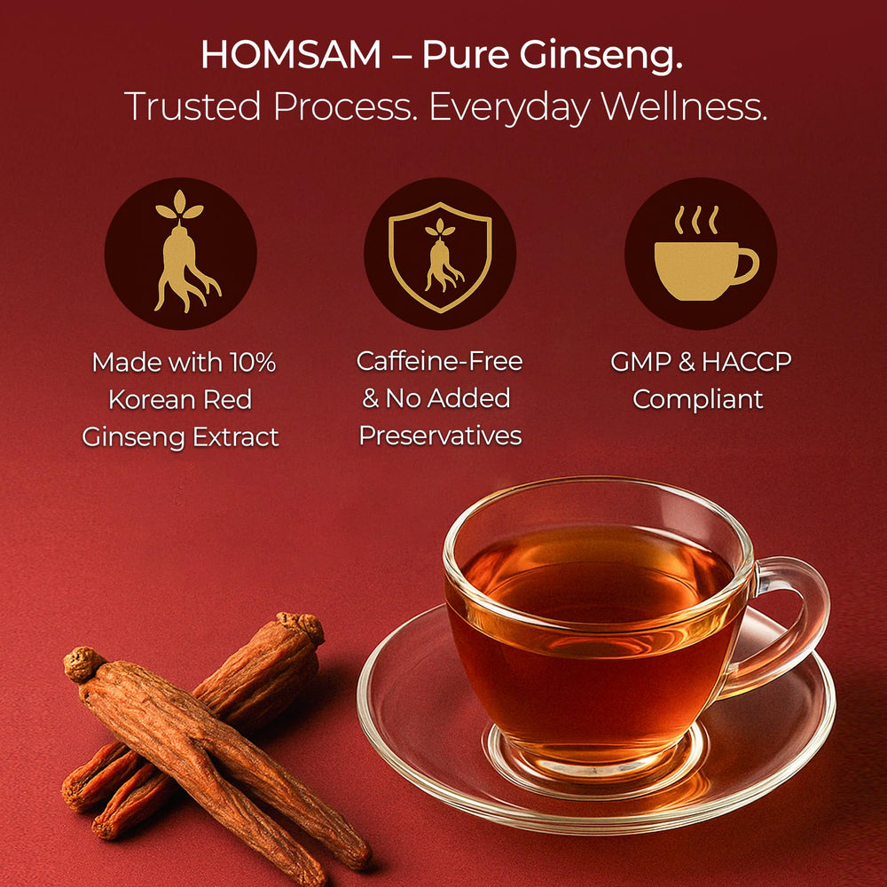 SAMSIDAE steaming cup ready to sip, suggesting calm focus and gentle energy