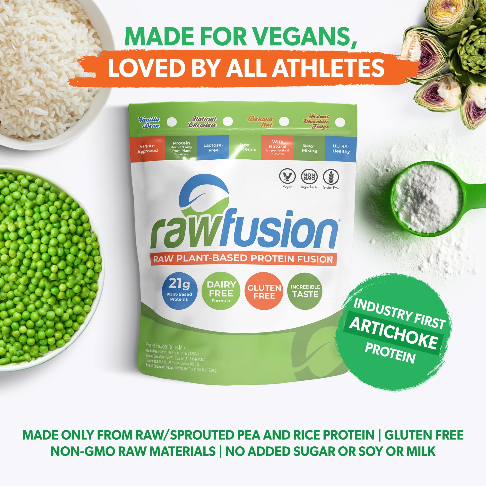 SAN Rawfusion lab-tested purity ensures trusted vegan nutrition