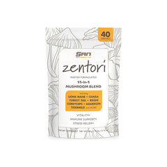 SAN ZENTORI 11in1 bottle front for daily wellness powder