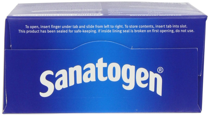 Sanatogen high protein powder ingredients graphic highlights protein options