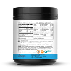 Sandhu's unflavored collagen powder blends smoothly into drinks.