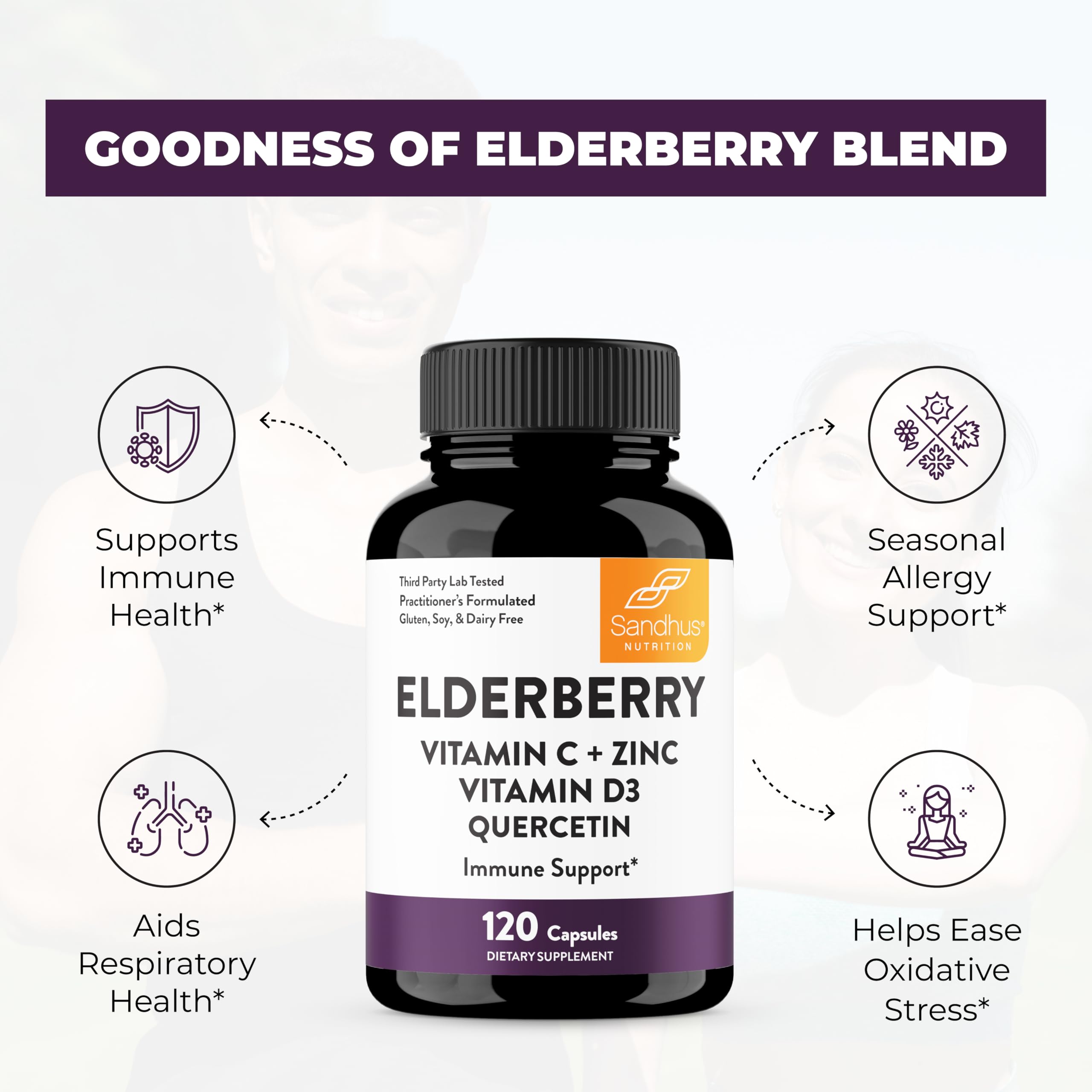 Gluten-free, dairy-free capsules ideal for sensitive diets.