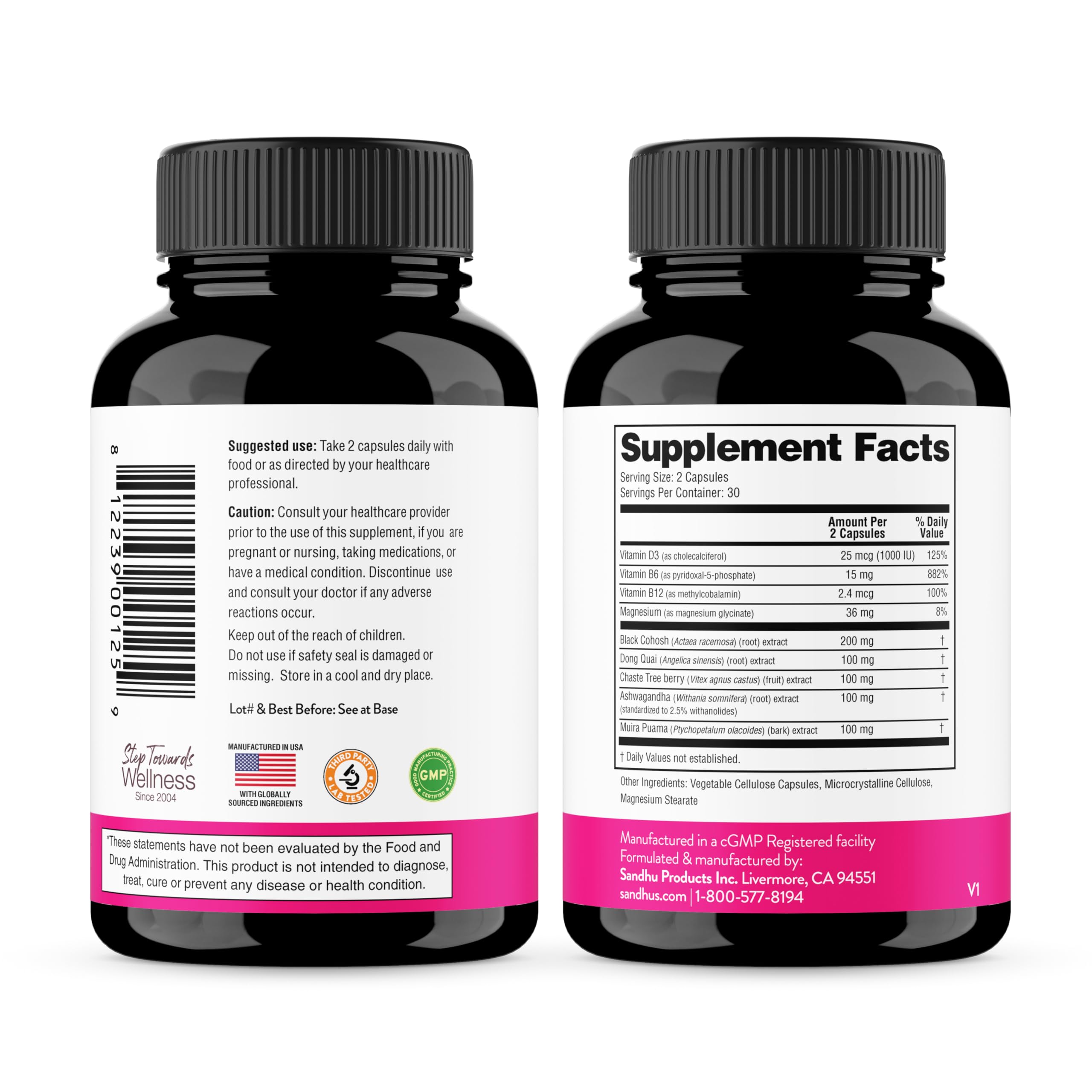 Sandhu's menopause packaging seal helps maintain freshness