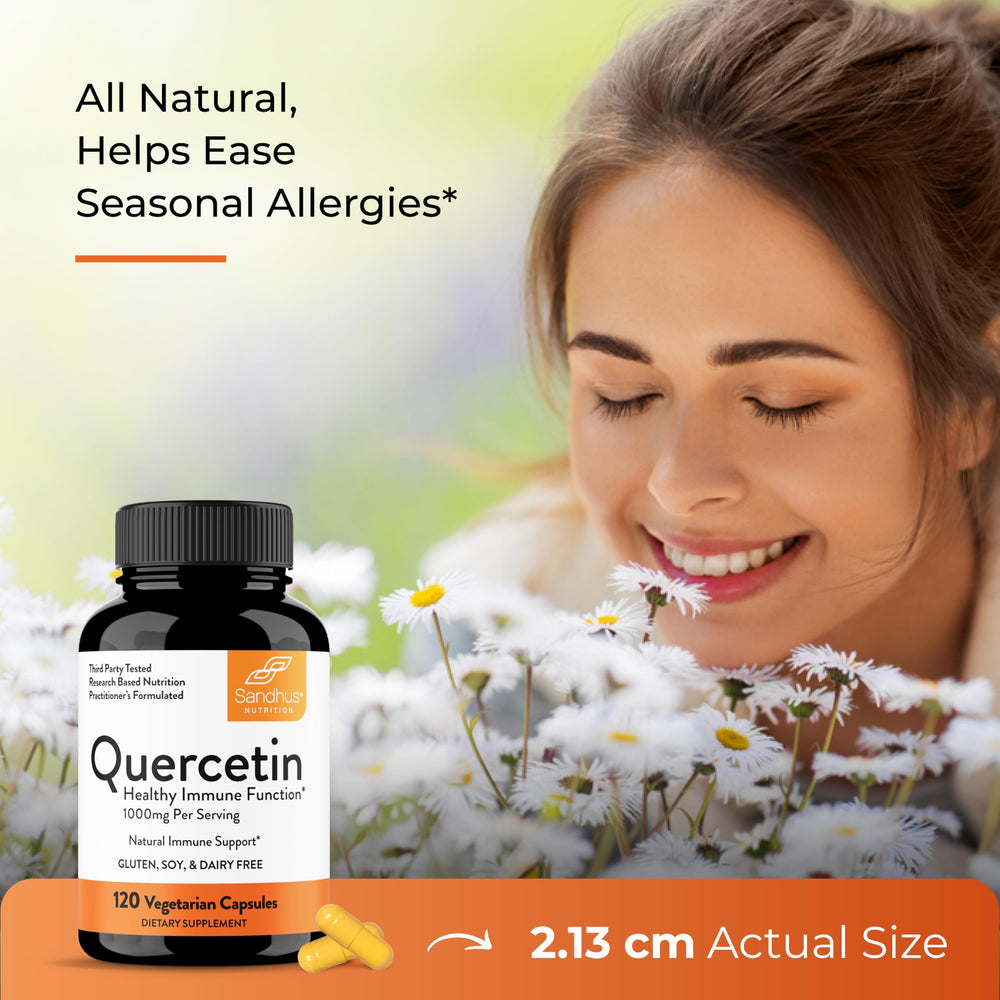 Sandhu's Quercetin production in NSF-certified USA facility.