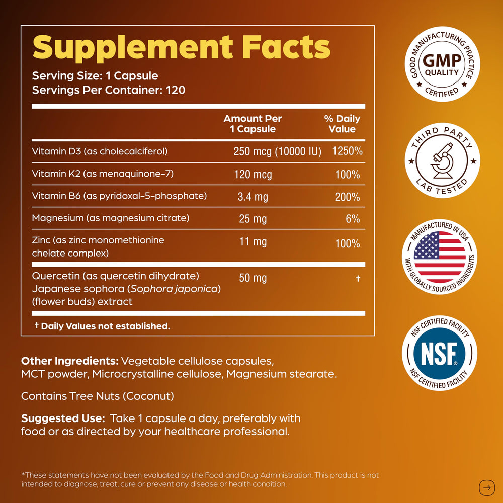 Zinc and quercetin blend hints at immune support possibilities