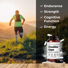 Santa Cruz Paleo Creatine Capsules pour demonstrates easy on-the-go energy support