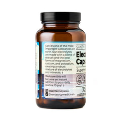 Santa Cruz Paleo Electrolyte Capsules close-up of unflavored capsules.