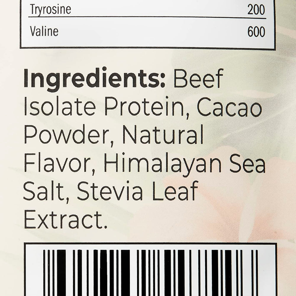 Santa Cruz Paleo gluten-free and paleo-friendly beef isolate powder in can.