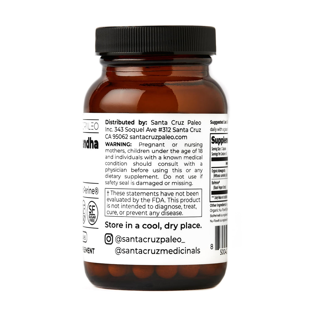 Santa Cruz Paleo keto friendly icon on bottle